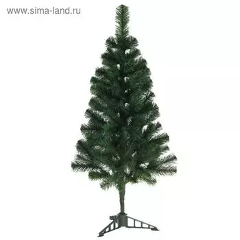Ёлка искусственная "Уральская" 1,30 м, d нижнего яруса 60 см, 105 веток