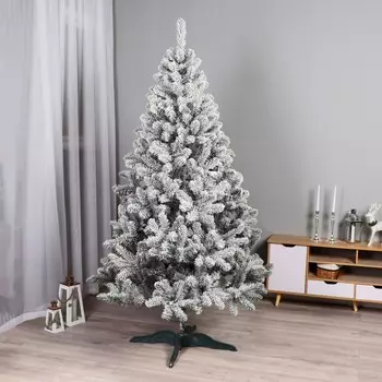 Ёлка искусственная "Заснеженная" 210 см,