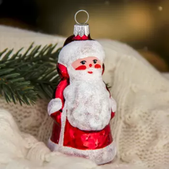 Ёлочная игрушка "Дед Мороз-2" микс