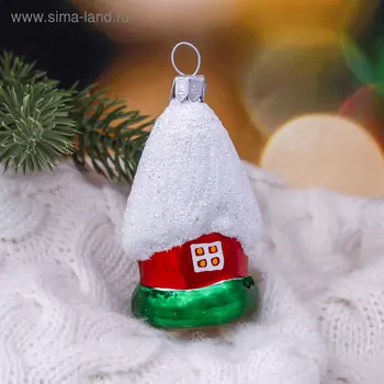Ёлочная игрушка "Домик"