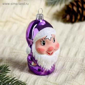 Ёлочная игрушка «Домовёнок», h=8 см, МИКС