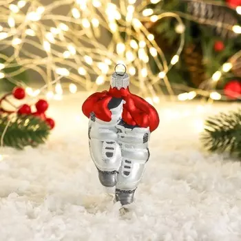 Ёлочная игрушка «Коньки» h=14 см