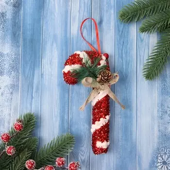 Ёлочная игрушка «Новогодний леденец» 187.5 см, красно-белый