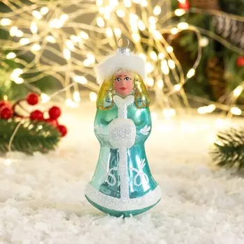 Ёлочная игрушка «Снегурочка» h=14 см