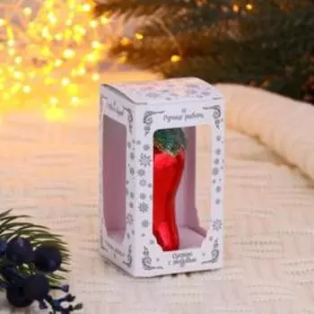 Ёлочное украшение "Перец" h-10 см