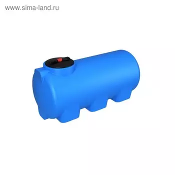 Ёмкость цилиндрическая, серия H, 500 л, синяя