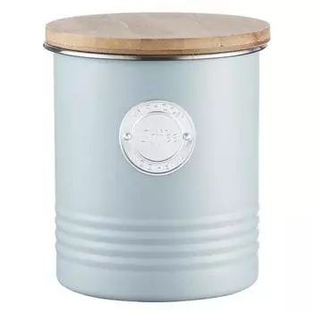 Ёмкость для хранения кофе Living голубая, 1 л