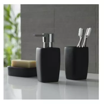 Ёмкость для жидкого мыла RETRO (керам/черн)