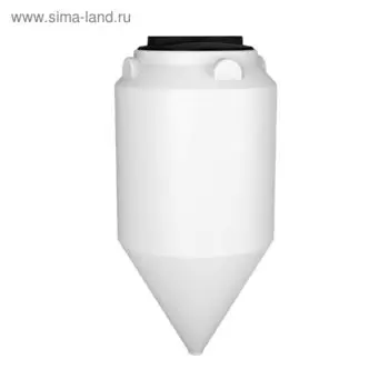 Ёмкость конусообразная, серия ФМ, 120 л, белая
