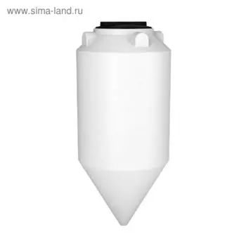 Ёмкость конусообразная, серия ФМ, 240 л, белая