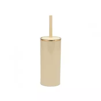 Ёрш для туалета Lenox, цвет бежевый с золотом