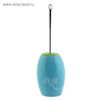 Ёрш для туалета Maison, цвет голубой