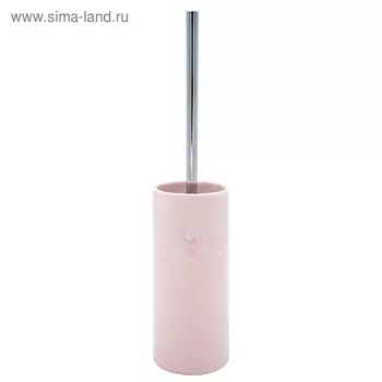 Ёрш для унитаза Beaute, цвет розовый