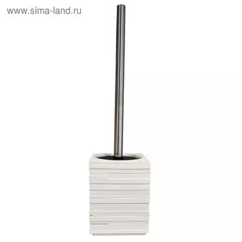 Ёрш для унитаза Brick, цвет белый