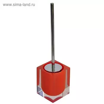 Ёрш для унитаза Colours, оранжевый