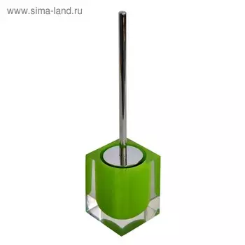 Ёрш для унитаза Colours, зеленый