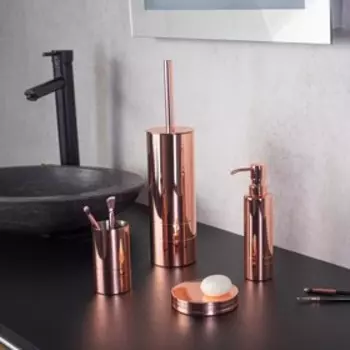 Ёрш для унитаза London, цвет медь