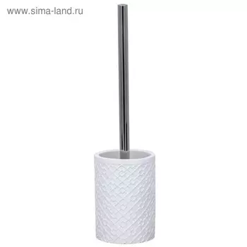 Ёрш для унитаза Squad, цвет белый