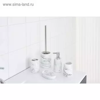 Ёрш для унитаза Toscana, цвет белый