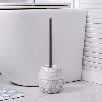 Ёрш Nomads. Moroshka, 12х12х38 см, цвет белый серый