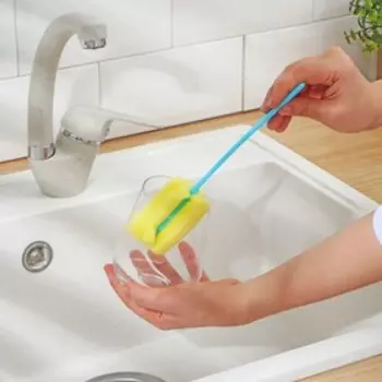 Ёршик для посуды Доляна «Тюльпан», 245 см, МИКС