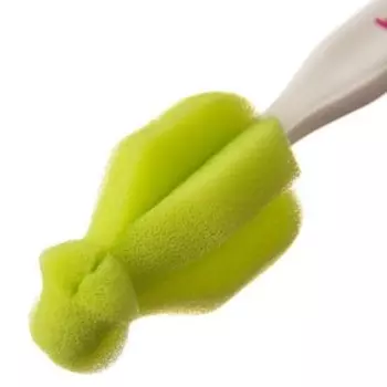 Ёршик-губка для мытья детских сосок, круглый