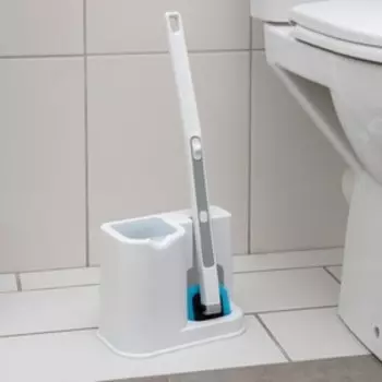 Бесконтактный ёрш с моющим средством для унитаза «Нано», 10 сменных насадок