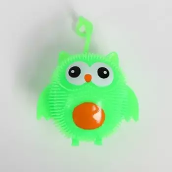 Ёжка «Сова», световой, цвета МИКС