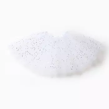 Юбка детская KAFTAN «Сияние», белая, 30 см