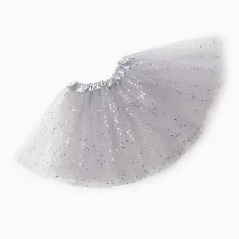 Юбка детская KAFTAN «Сияние», серая, длина 30 см