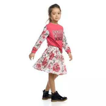 Юбка для девочек, рост 104 см, цвет белый