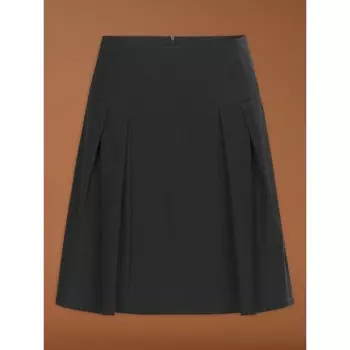 Юбка для девочек, рост 140 см, цвет серый