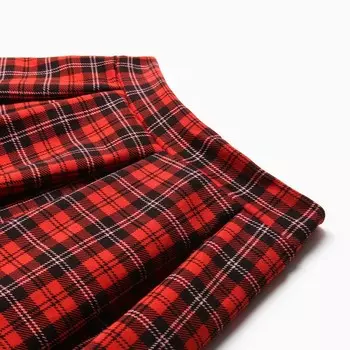 Юбка для девочки, цвет красный, рост 128 см