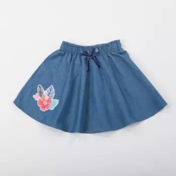 Юбка для девочки, цвет синий, рост 98 см