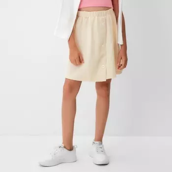Юбка для девочки MINAKU, цвет бежевый, рост 128 см