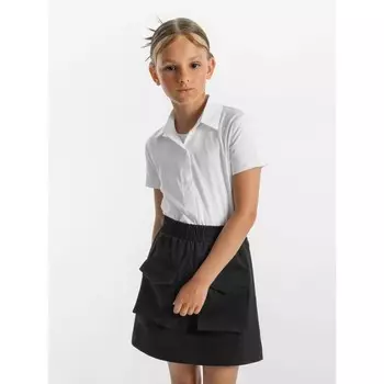 Юбка для девочки, рост 152 см, цвет чёрный