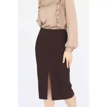 Юбка- карандаш с разрезом, размер 42