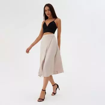 Юбка на запах миди женская MIST, размер 48