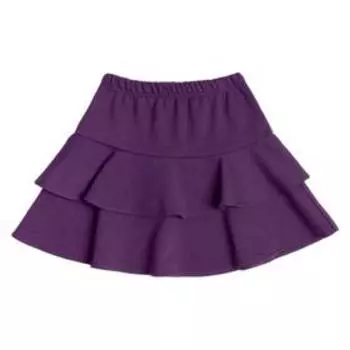 Юбка, рост 128 см, цвет фиолетовый