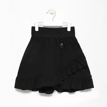 Юбка школьная для девочек, цвет чёрный, рост 140 см