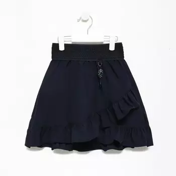 Юбка школьная для девочек, цвет тёмно-синий, рост 146 см