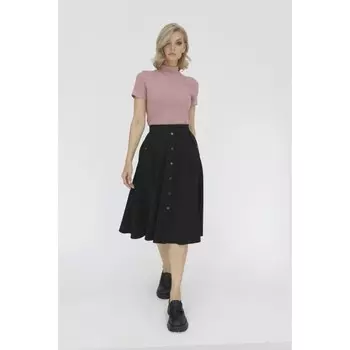 Юбка-трапеция женская, размер 46