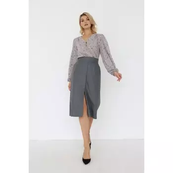 Юбка-трапеция женская, размер 46