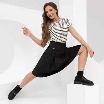 Юбка женская Charutti «Модный абсолют. Блэк, нью», размер 48