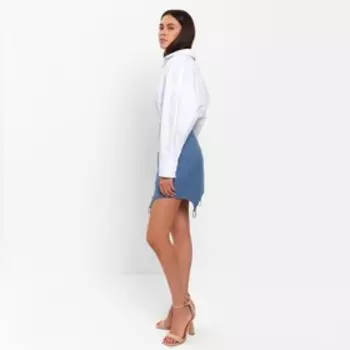 Юбка женская джинсовая MIST: Denim р.44, синий