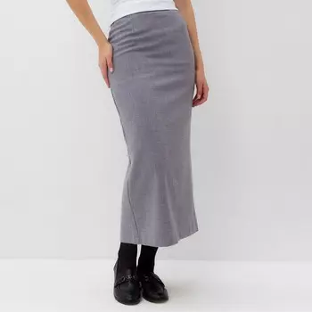 Юбка миди женская MIST: Classic Collection, размер L, серая
