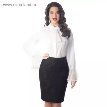 Юбка женская, размер 42, цвет чёрный