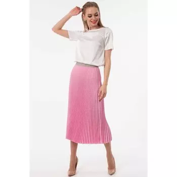 Юбка женская, размер 42, цвет розовый