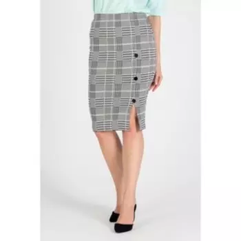 Юбка женская, размер 42, цвет серый