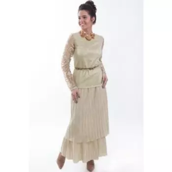 Юбка женская, размер 42, цвет золотой